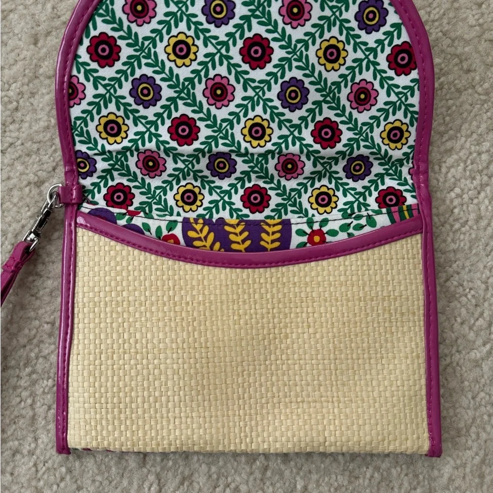 Vera‎ Bradley Viva La Vera Envelope Wristlet Wallet Convertible Clutch